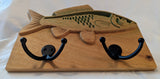 Stylized Bass Fish Coat Hanger