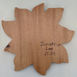 Magnolia Flower Carving Wall Hanging